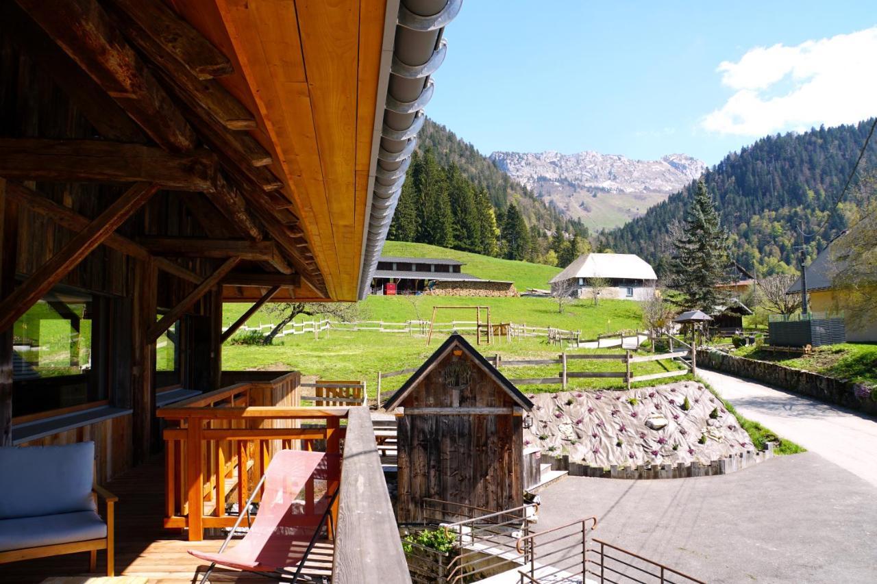 Вилла La Grange Au Ruisseau Bellecombe-en-Beauges Экстерьер фото