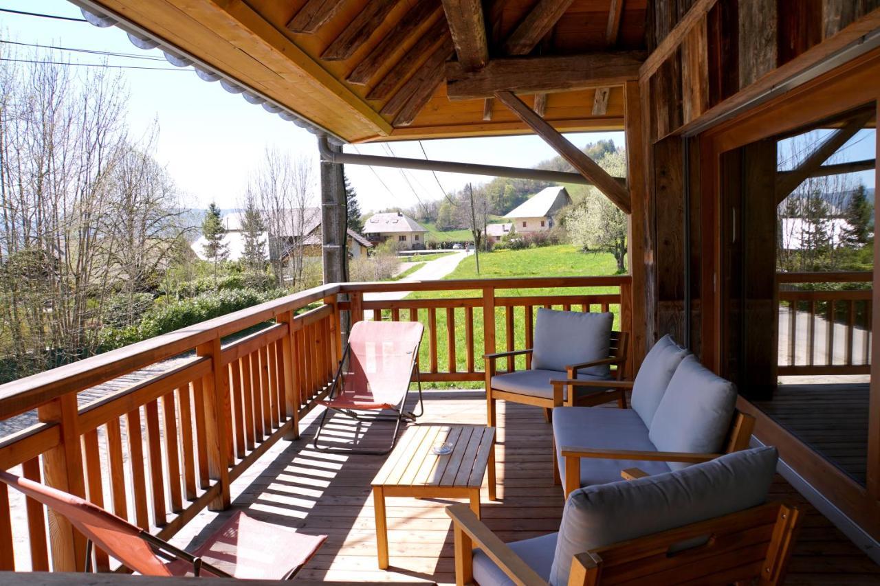 Вилла La Grange Au Ruisseau Bellecombe-en-Beauges Экстерьер фото